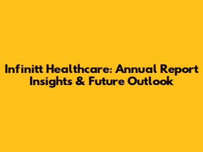 Infinitt Healthcare: Annual Report Insights & Future Outlook
