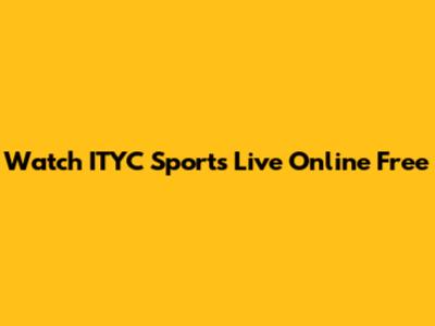 Watch ITYC Sports Live Online Free